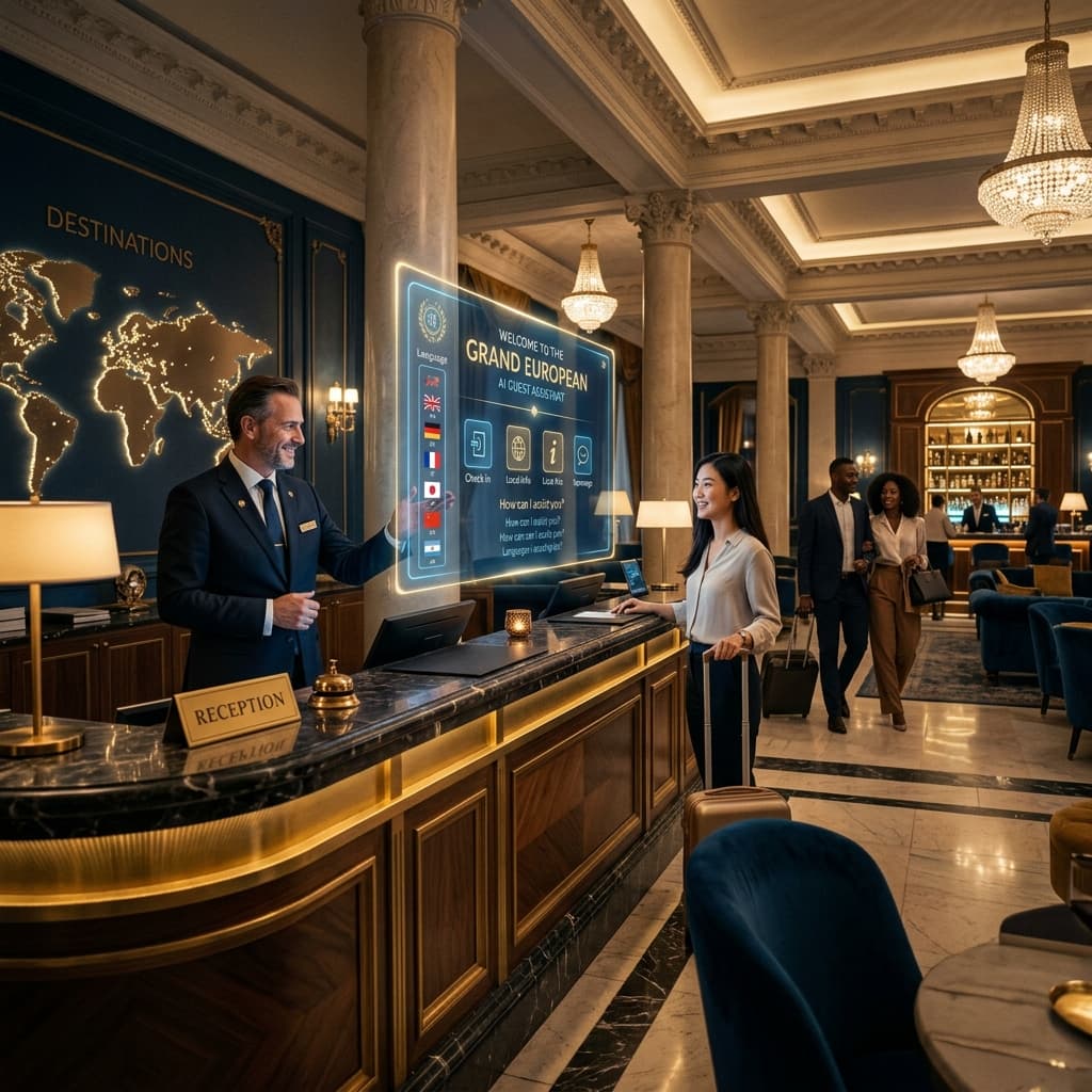 The Multilingual Advantage: How AI Receptionists Drive Bookings from International Guests